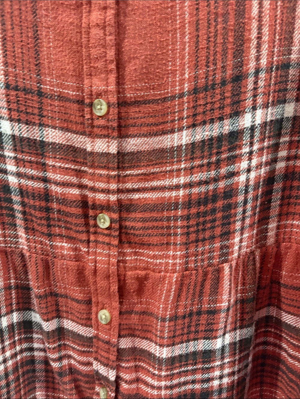 American Eagle Outfitters Women’s Plaid Button-Up Shirt - Picture 3 of 5